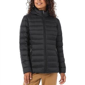 32 Degrees Women's Classic Black Puffer Jacket